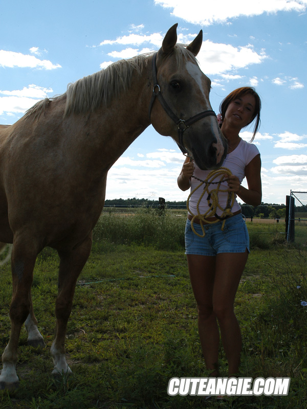 My girl at the country club